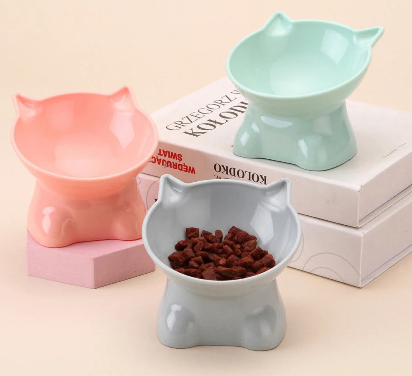 Gamelle surélevée pour chat- confort optimal pour leurs alimentation