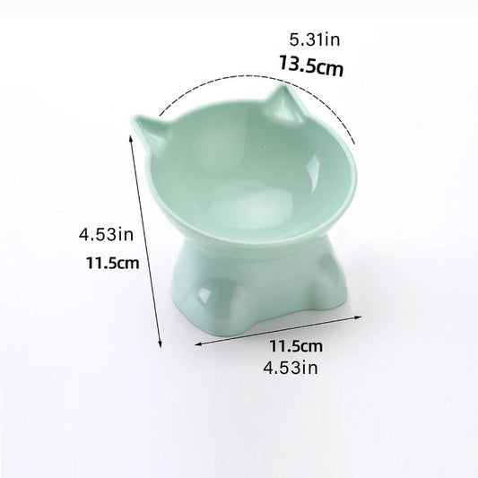Gamelle surélevée pour chat- confort optimal pour leurs alimentation