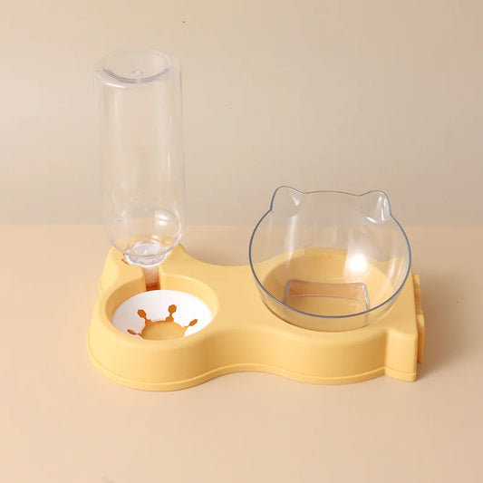 Gamelle double - avec distributeur d’eau automatique