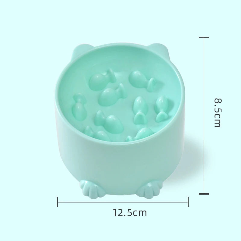Gamelle anti-glouton pour chat
