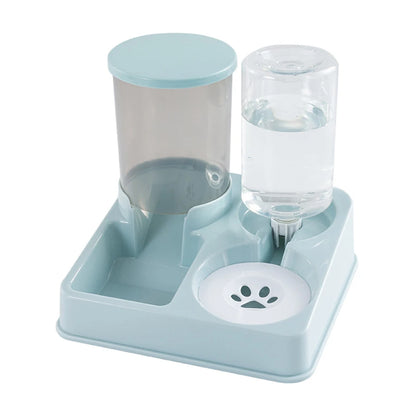 Distributeur Automatique 2-en-1 pour Chat – Eau & Croquettes